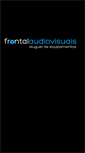 Mobile Screenshot of frontalaudiovisuais.com